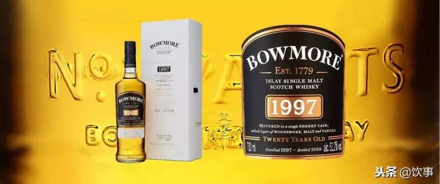 量超少！希斯罗免税专供！波摩(bowmore)1997雪莉单桶20年